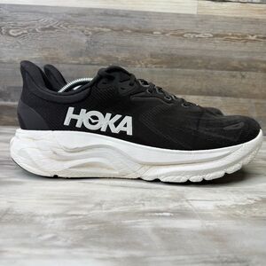 Hoka One One Arahi 8 Men's Size 13 D Black Running Shoes Sneakers 1168690 BWHT